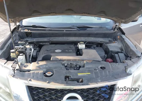 2013 Nissan Pathfinder S из США, поврежденный, VIN 5N1AR2MN1DC607763